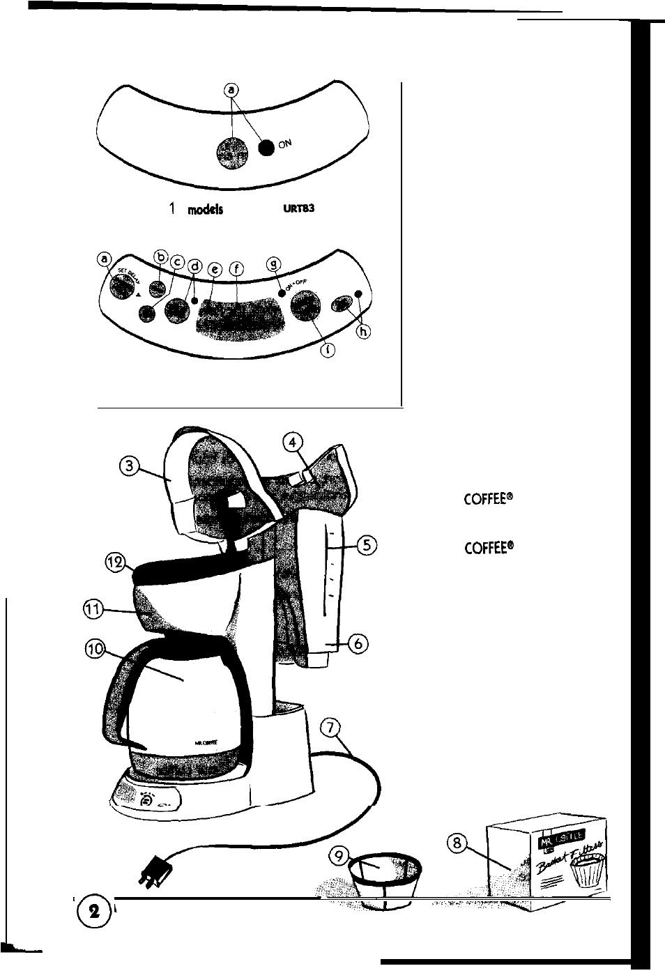 Mr. Coffee URTX87D User Manual | Page 6 / 16