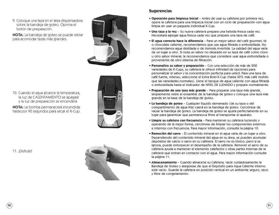 Mr. Coffee 138998 User Manual | Page 11 / 14