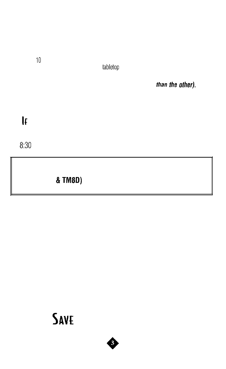 These, Is r, Nstructions | Mr. Coffee TM8 User Manual | Page 3 / 12