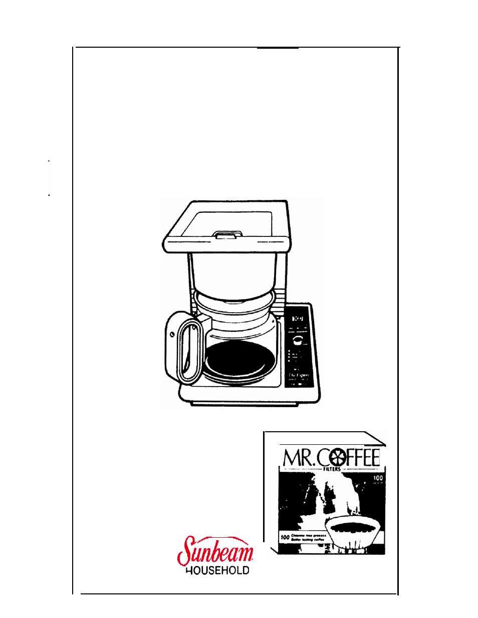 Mr. Coffee EXP1 or EXP3 User Manual | 16 pages