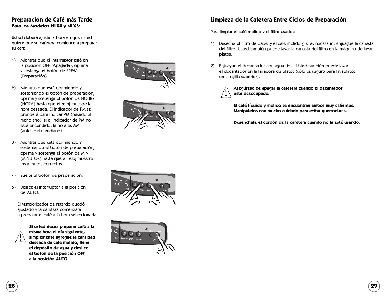 Mr. Coffee NL4 User Manual | Page 15 / 18