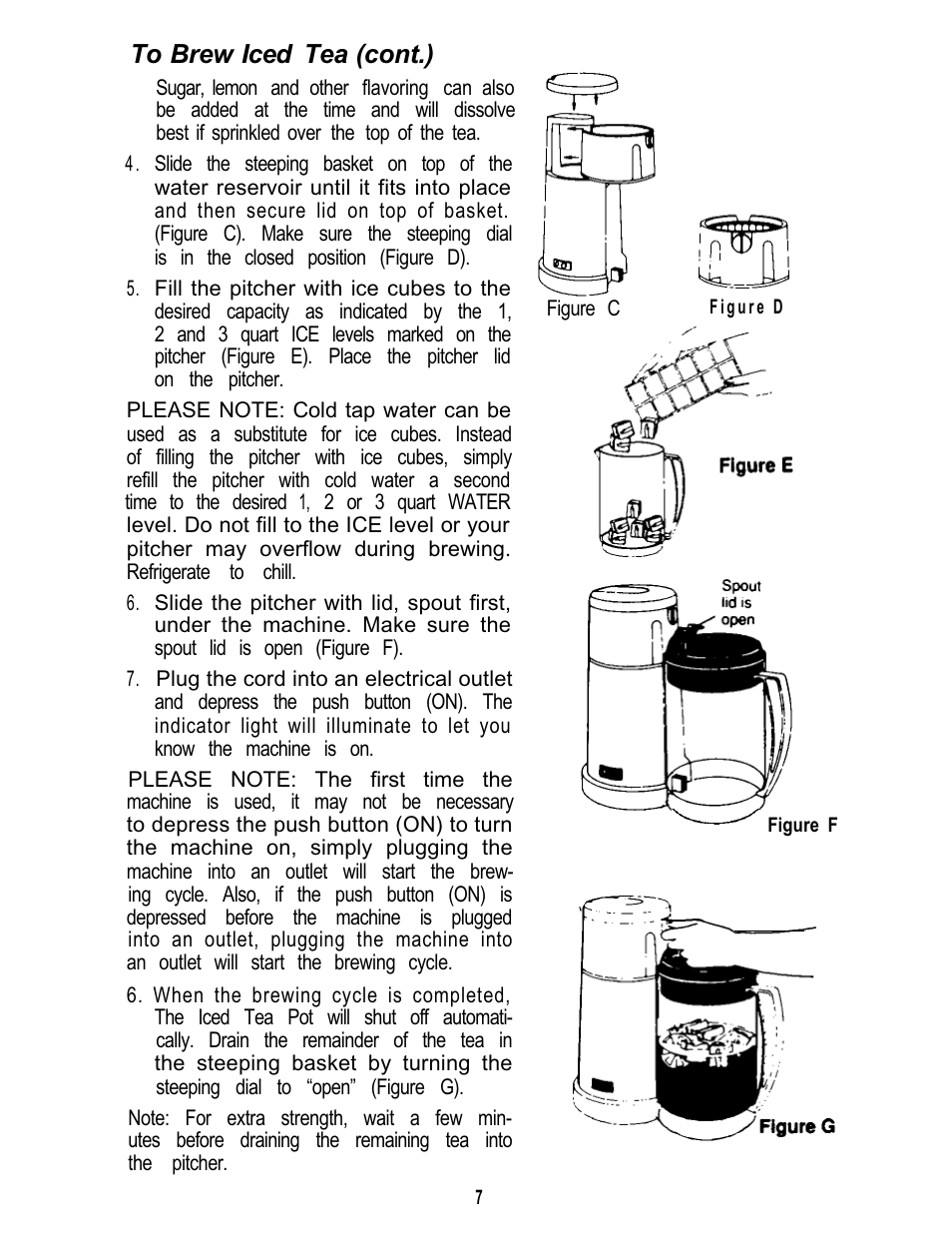 Mr. Coffee TM3 User Manual | Page 7 / 12