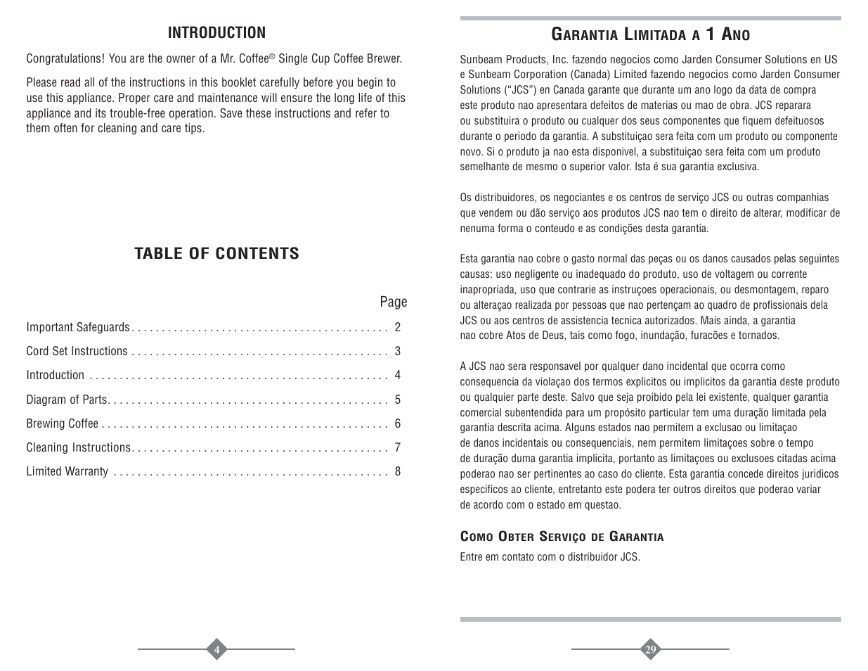 Mr. Coffee PTC13-099 User Manual | Page 4 / 16