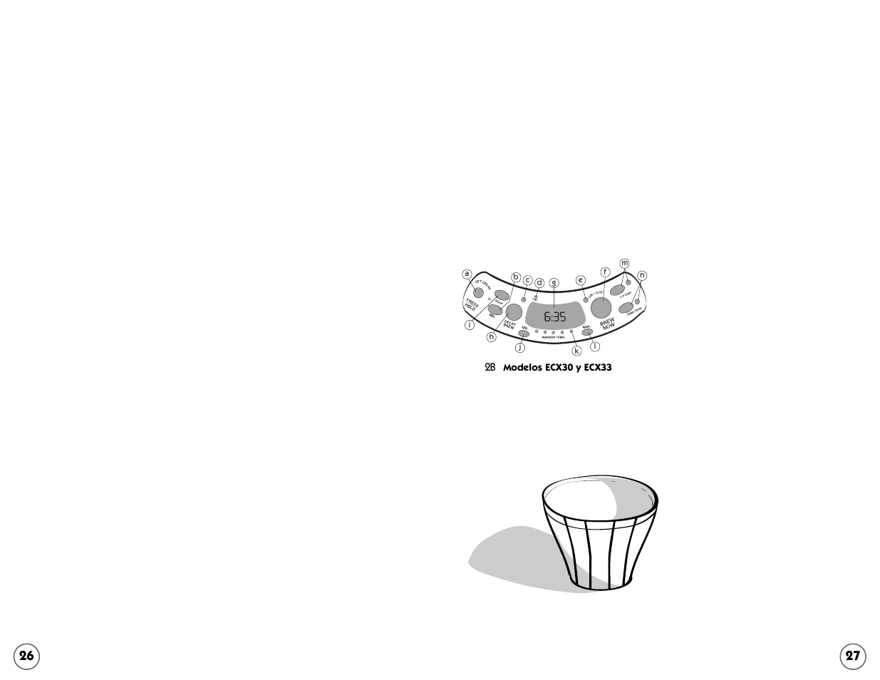 Mr. Coffee EC Series User Manual | Page 28 / 44