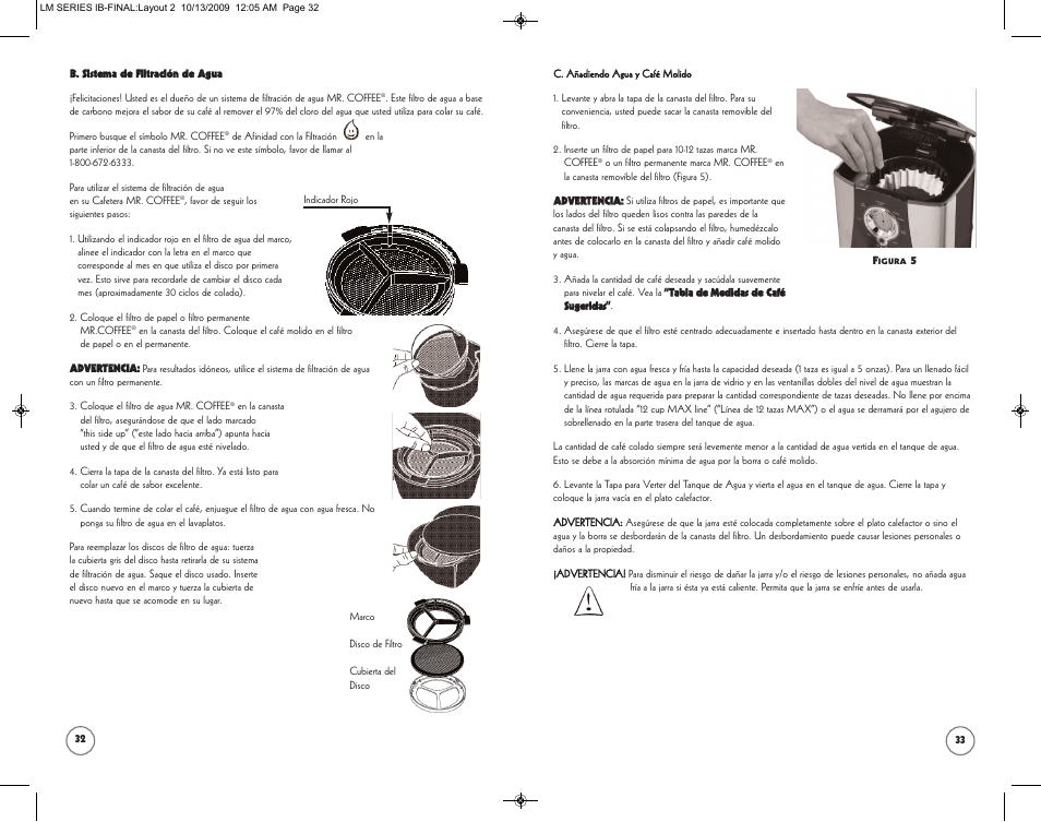 Mr. Coffee SPR-101006 User Manual | Page 17 / 22