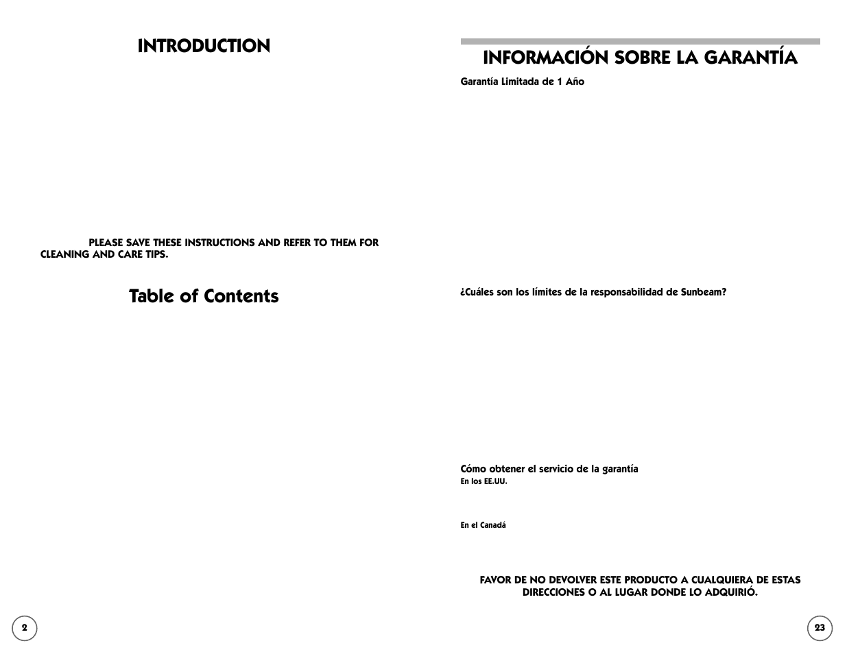 Mr. Coffee ID575 User Manual | Page 2 / 12