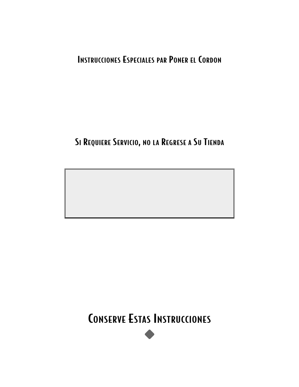 Onserve, Stas, Nstrucciones | Mr. Coffee NLS12  EU User Manual | Page 23 / 32