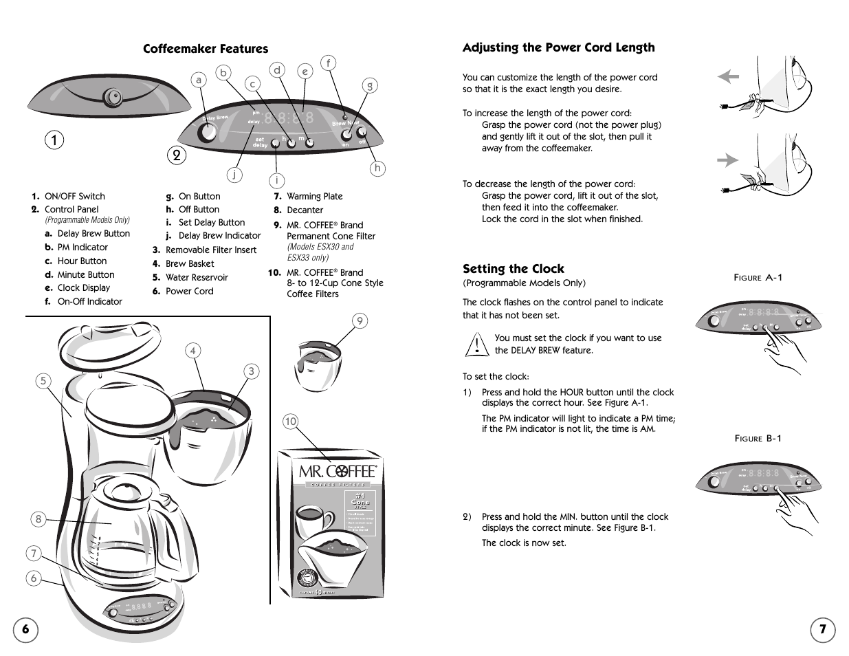 Mr. Coffee ESS11 User Manual | Page 6 / 36