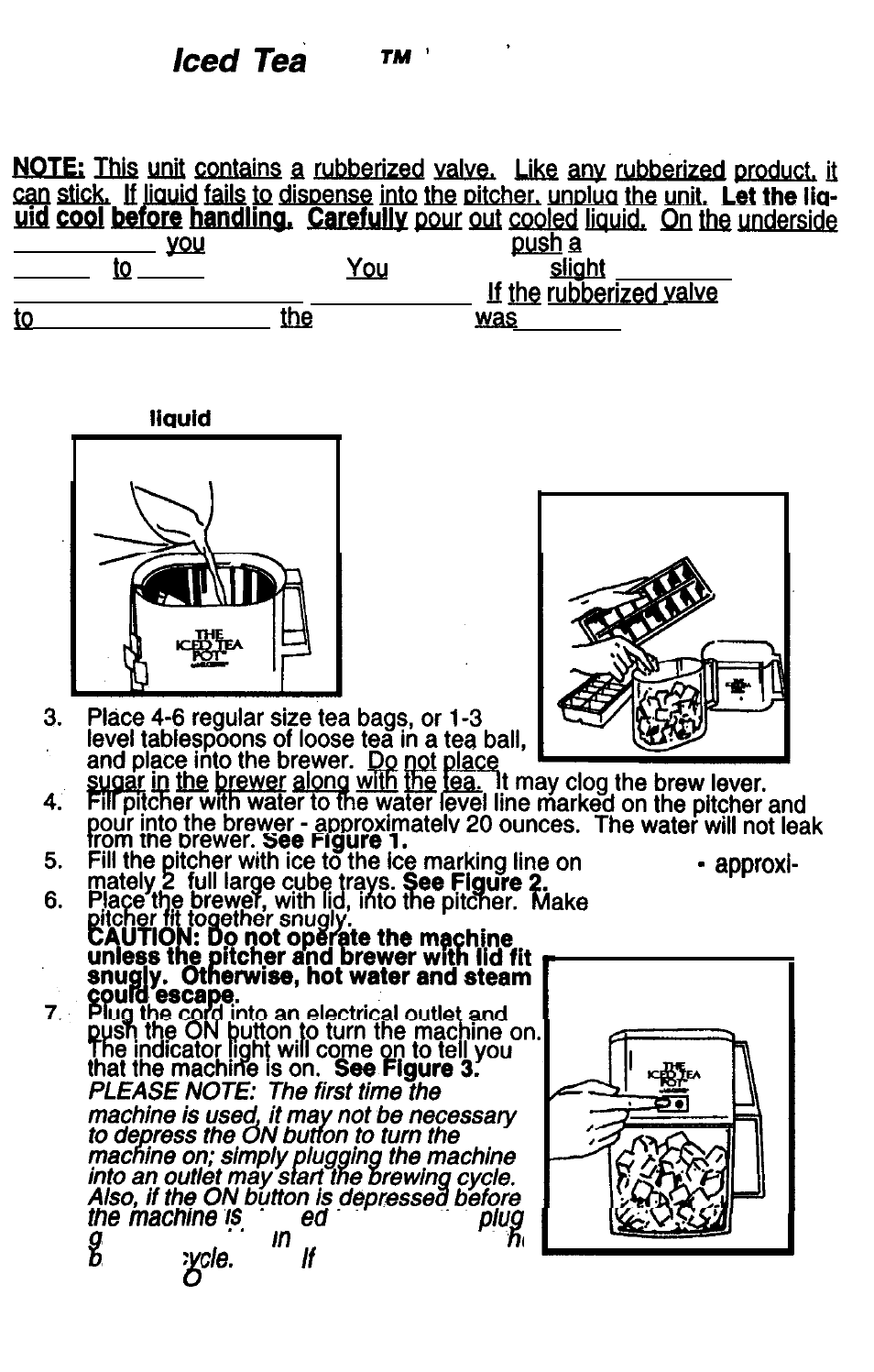Using the pot, Figure 1 figure 2, Figure 3 | Mr. Coffee TM4 User Manual | Page 7 / 12