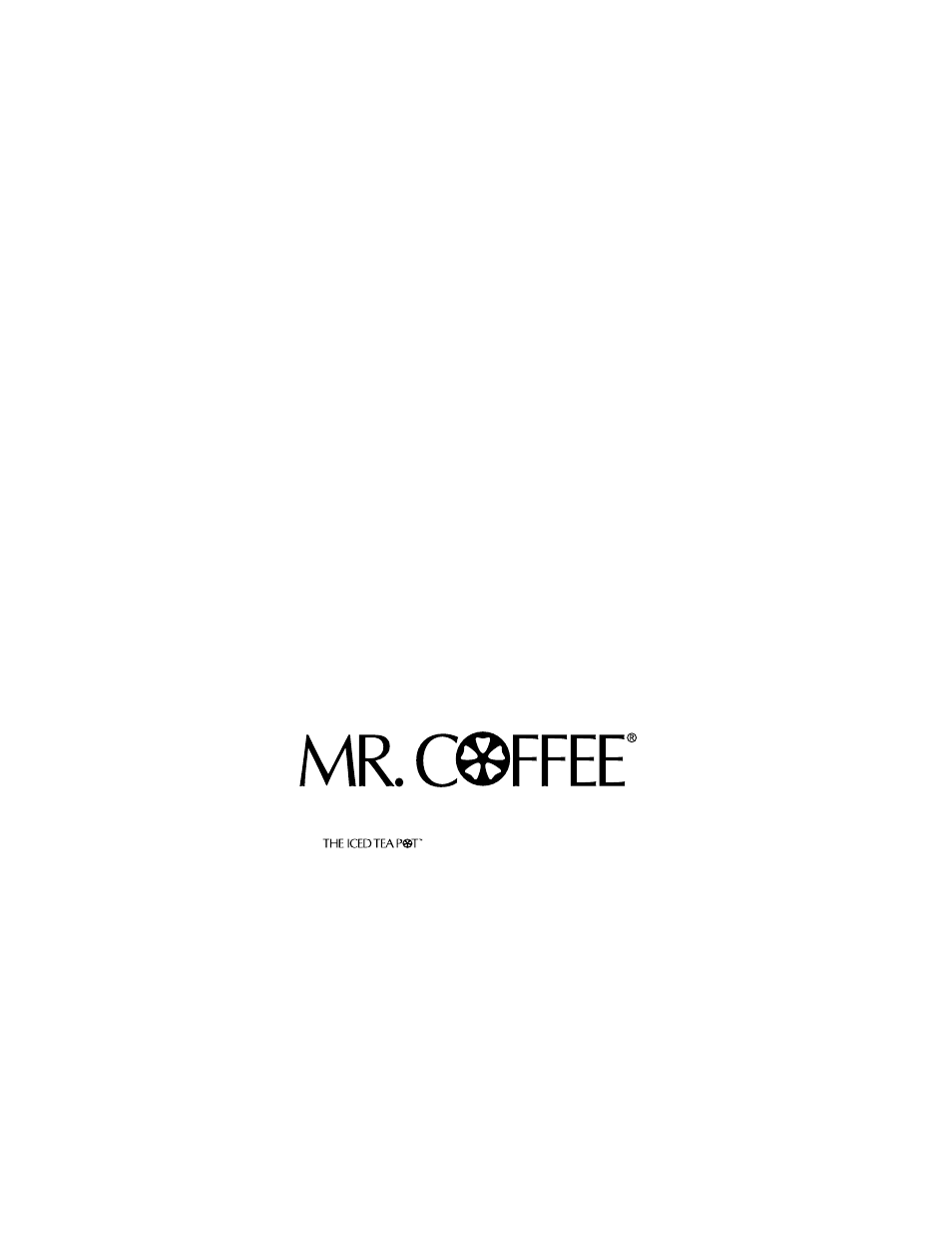 Mr. Coffee TM20 User Manual | Page 12 / 12