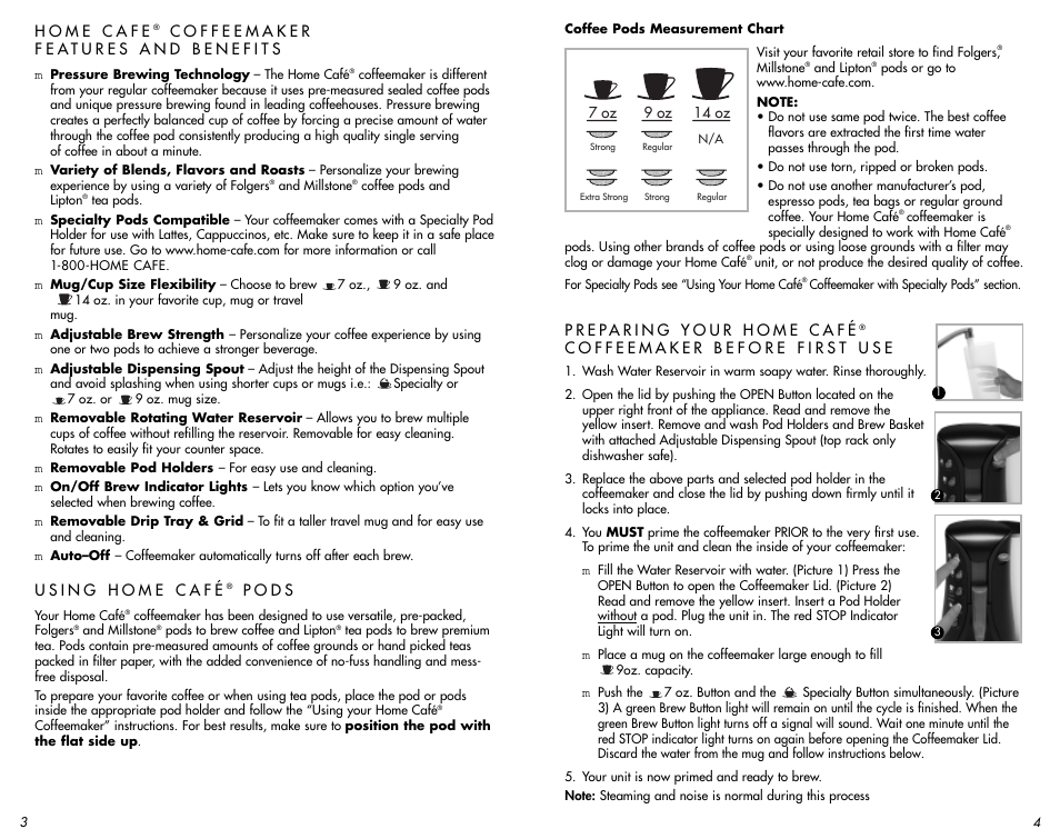 Mr. Coffee AT13 User Manual | Page 3 / 11