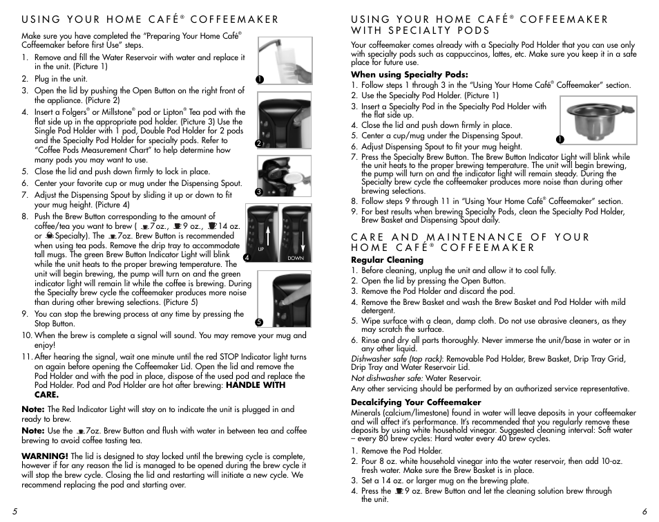 Mr. Coffee AT13 User Manual | Page 4 / 11