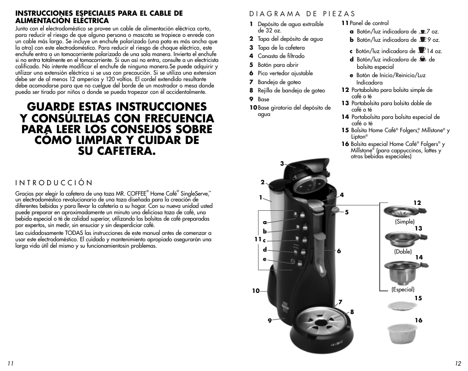 Mr. Coffee AT13 User Manual | Page 7 / 11
