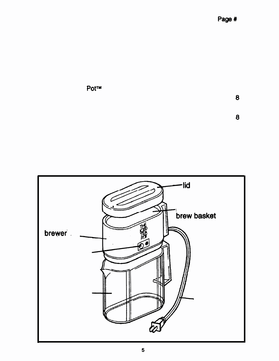 Mr. Coffee TM10 User Manual | Page 5 / 12