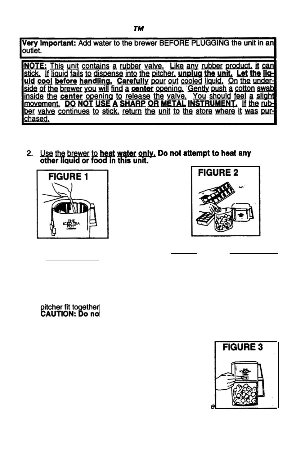 Using the iced tea pot | Mr. Coffee TM10 User Manual | Page 7 / 12