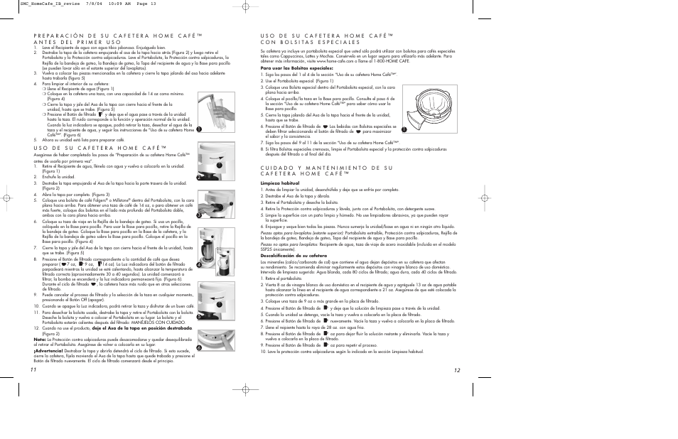 Mr. Coffee SSP10 User Manual | Page 7 / 8