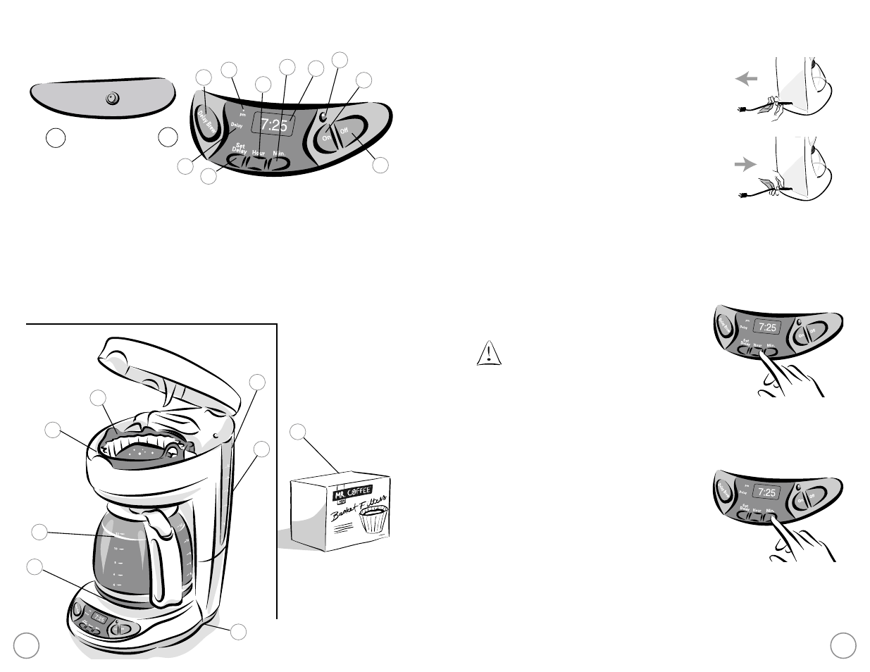 Mr. Coffee NC Series User Manual | Page 6 / 32