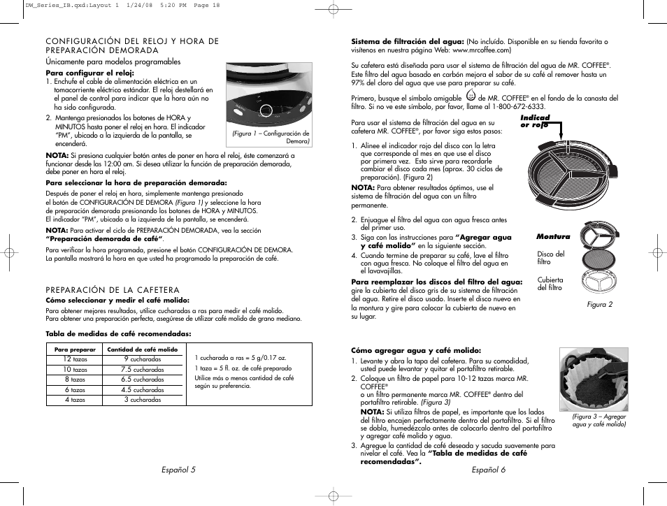 Mr. Coffee DW12 User Manual | Page 10 / 14
