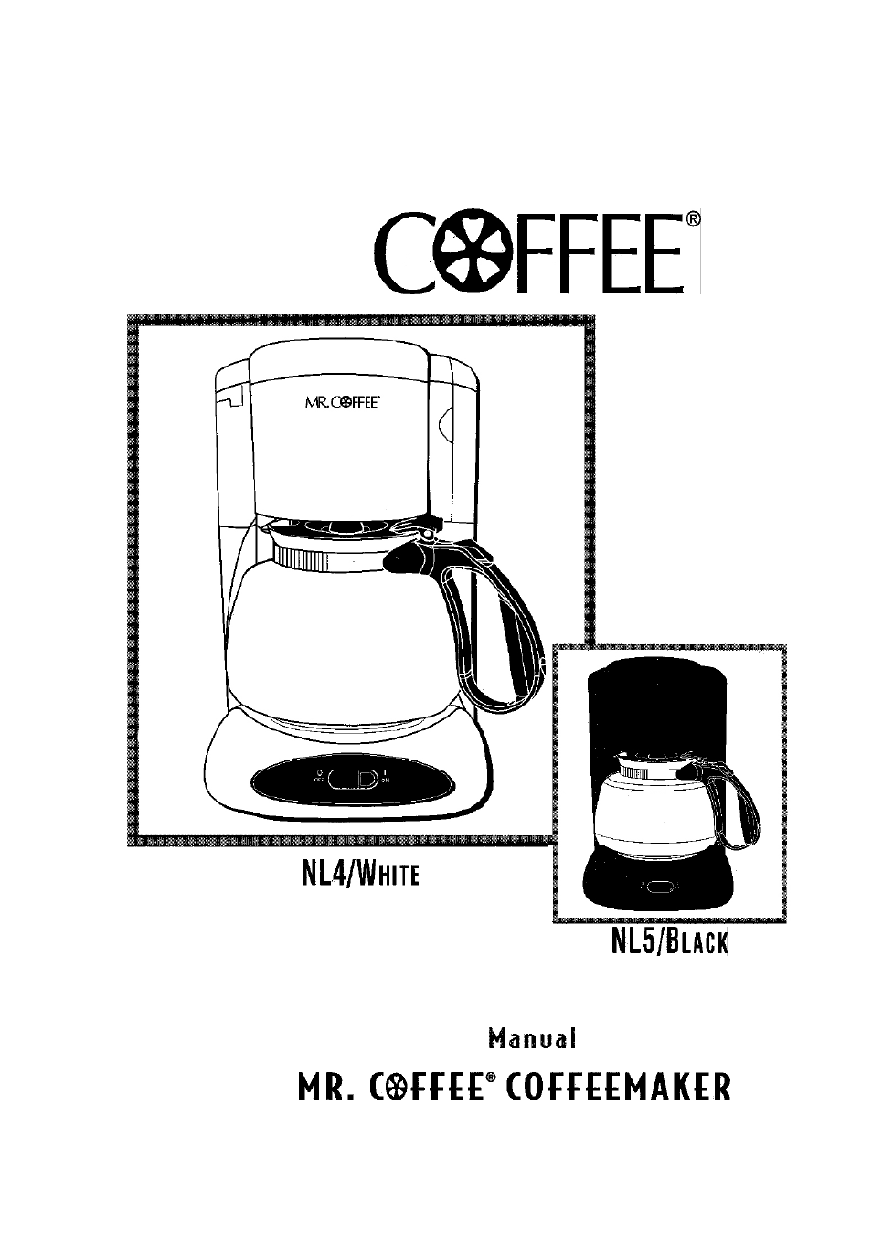 Mr. Coffee NL5 Black User Manual | 10 pages