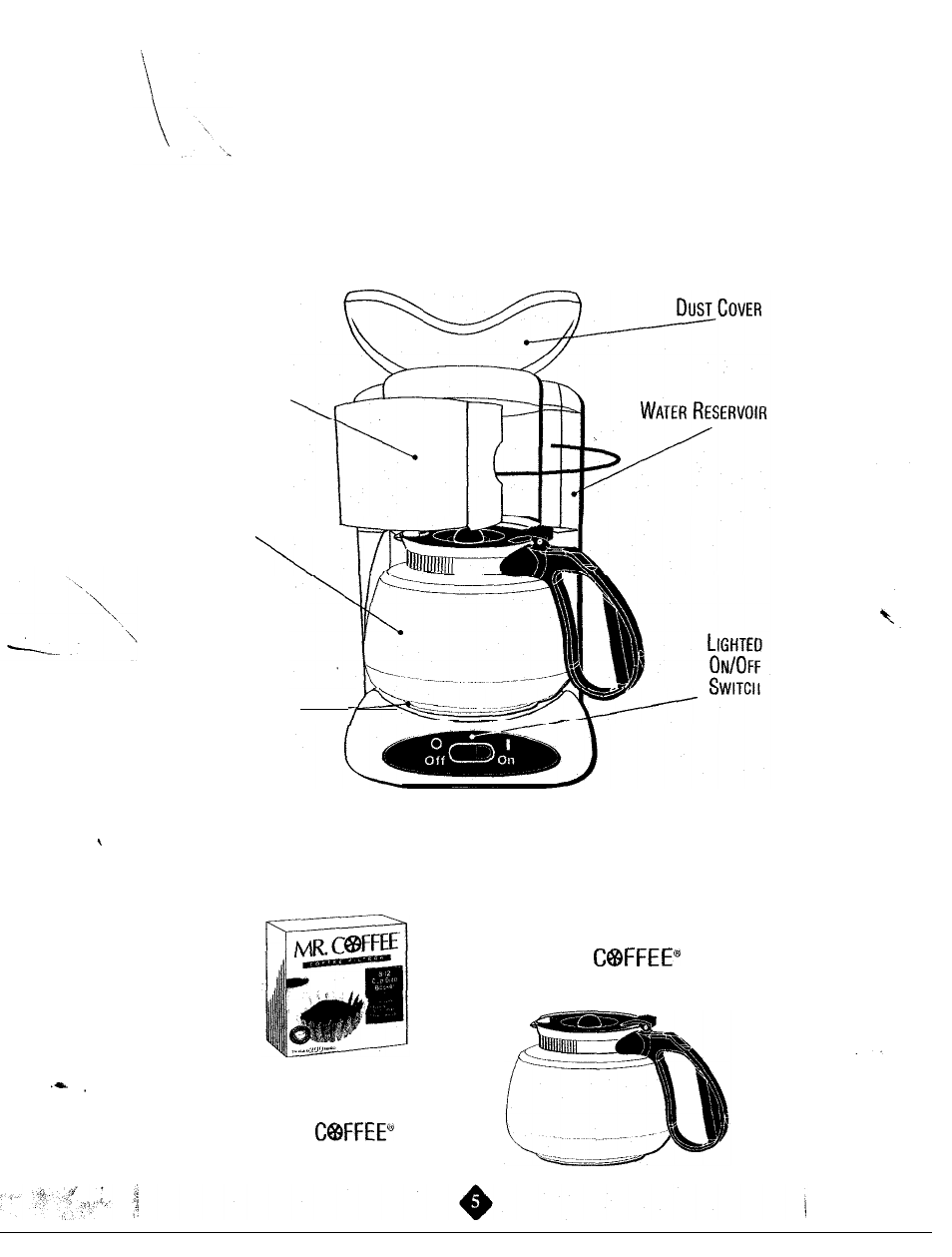 Of p, Iagram, Arts | Mr. Coffee NL5 Black User Manual | Page 5 / 10