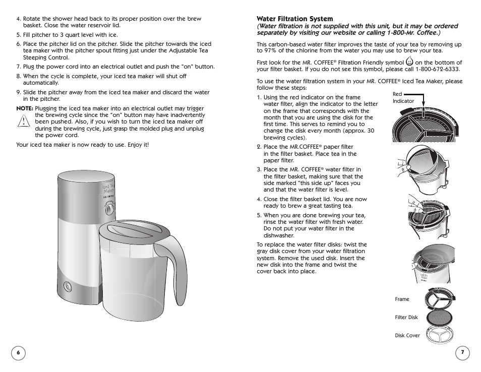 Mr. Coffee TM70 User Manual | Page 5 / 14