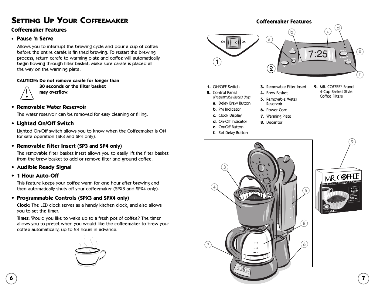 Mr. Coffee 109041 User Manual | Page 4 / 16