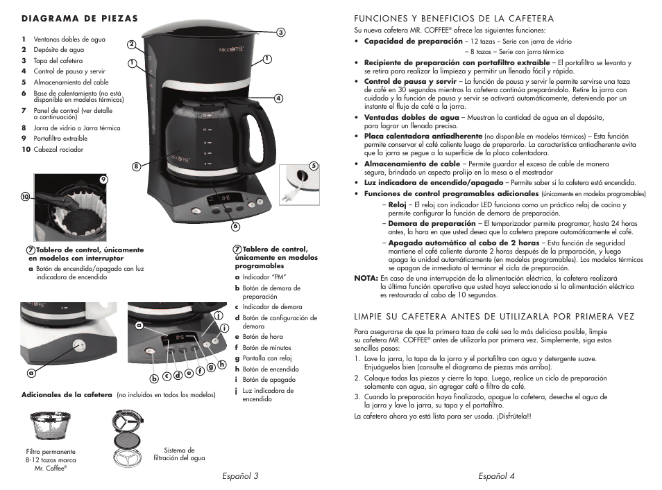 Mr. Coffee SKX23 User Manual | Page 9 / 13