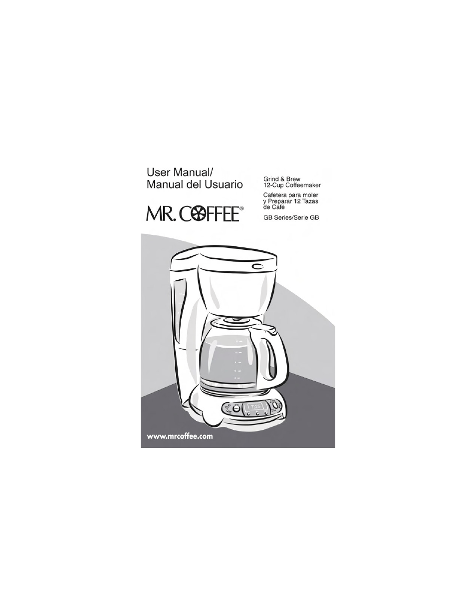 Mr. Coffee GB Series User Manual | 38 pages
