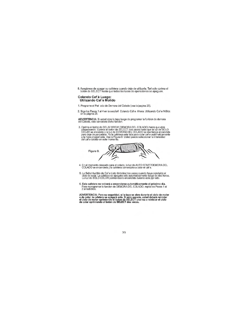 Mr. Coffee GB Series User Manual | Page 31 / 38