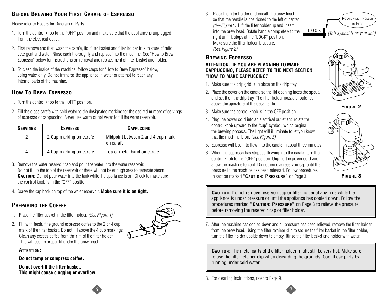 Mr. Coffee ECM10 User Manual | Page 7 / 16