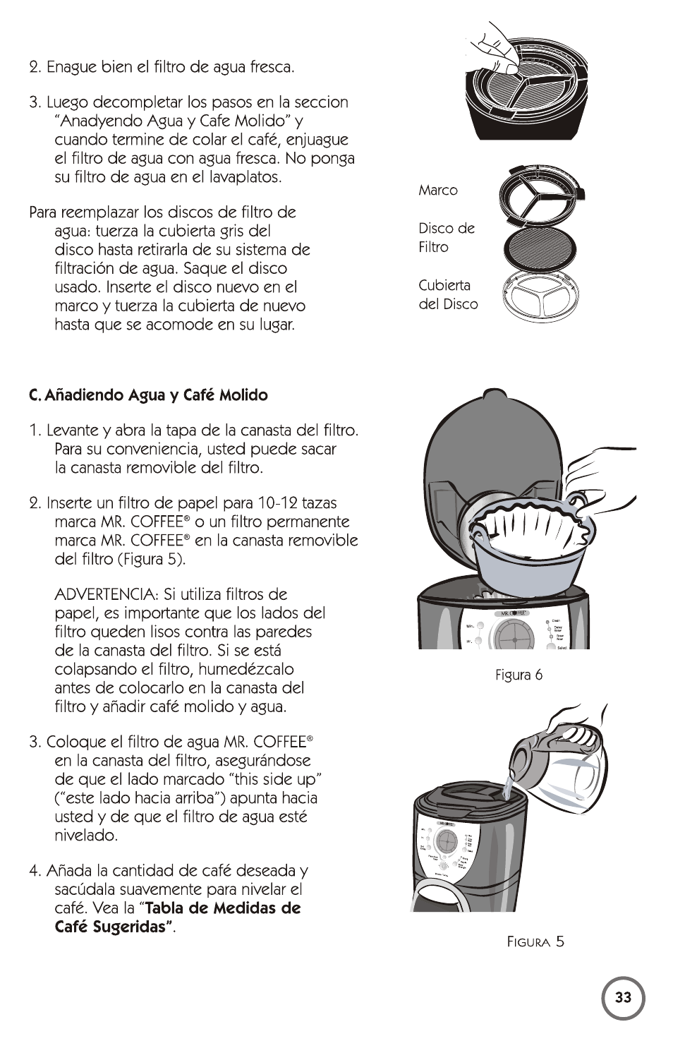 Mr. Coffee 115949 User Manual | Page 33 / 44