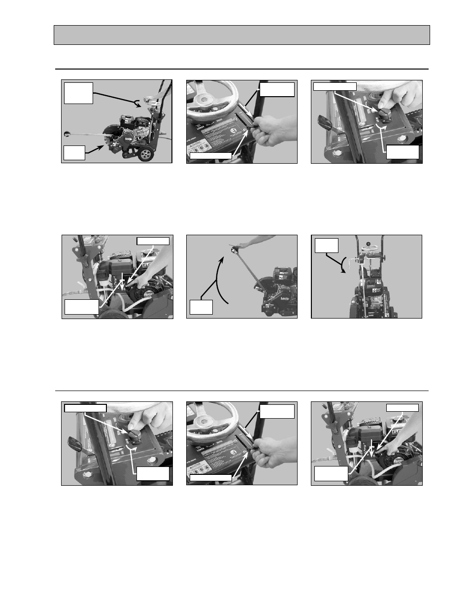 Setup, startup, adjustment, operation and shutdown, Shutdown: 4. normal engine shutdown, Emergency engine shutdown | MK Diamond Products MK CX-3 User Manual | Page 19 / 45