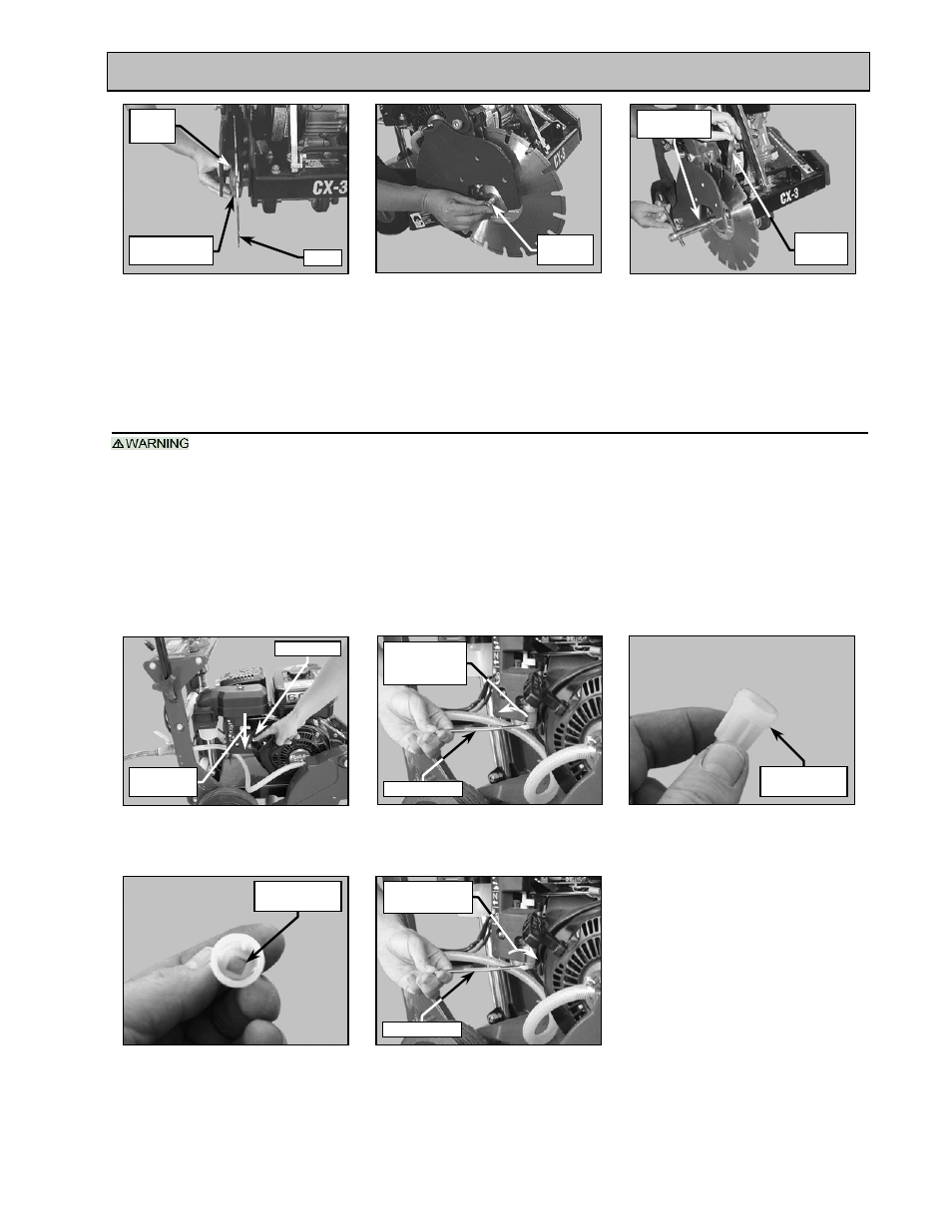 Maintenance and troubleshooting, Fuel sediment cup cleaning | MK Diamond Products MK CX-3 User Manual | Page 31 / 45