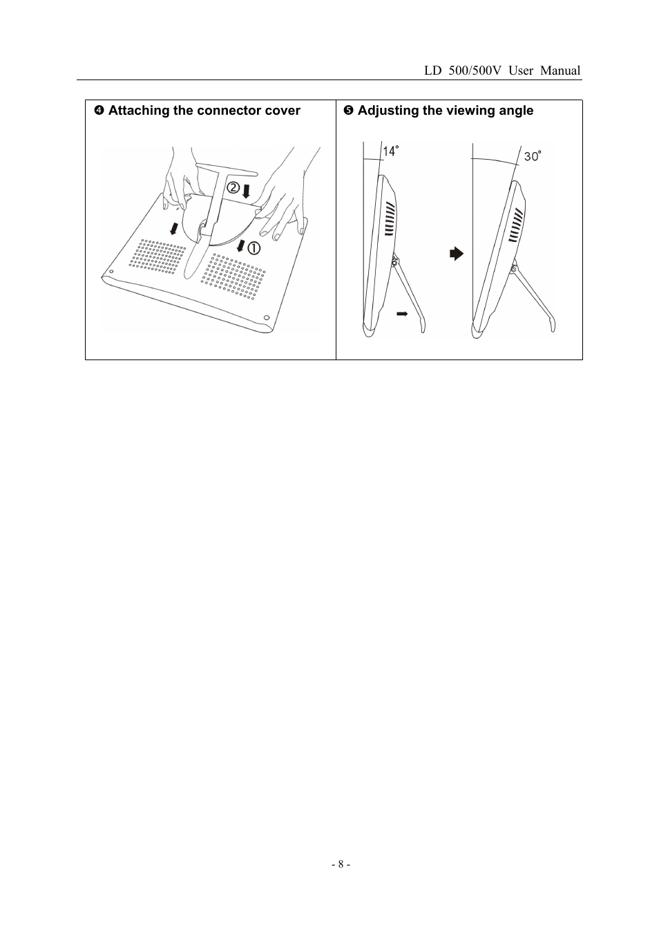 Nesco LD 500/500V 15" User Manual | Page 8 / 18