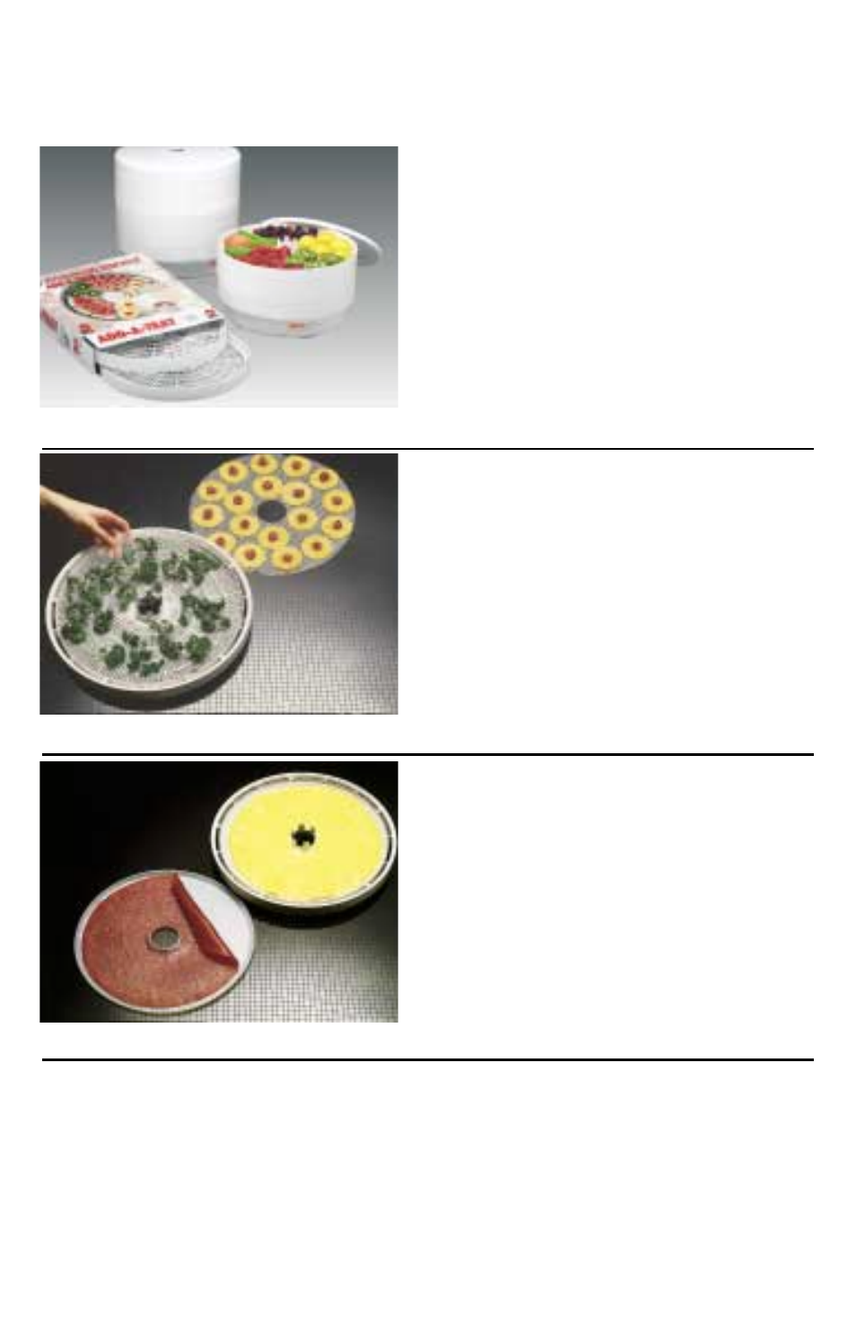 American harvest, Food dehydrators are sold, Add-a-trays | Clean-a-screens, Fruit roll sheets | Nesco Food Dehydrator User Manual | Page 48 / 54