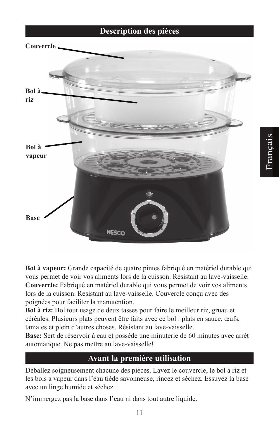 Nesco ST-24 User Manual | Page 12 / 28