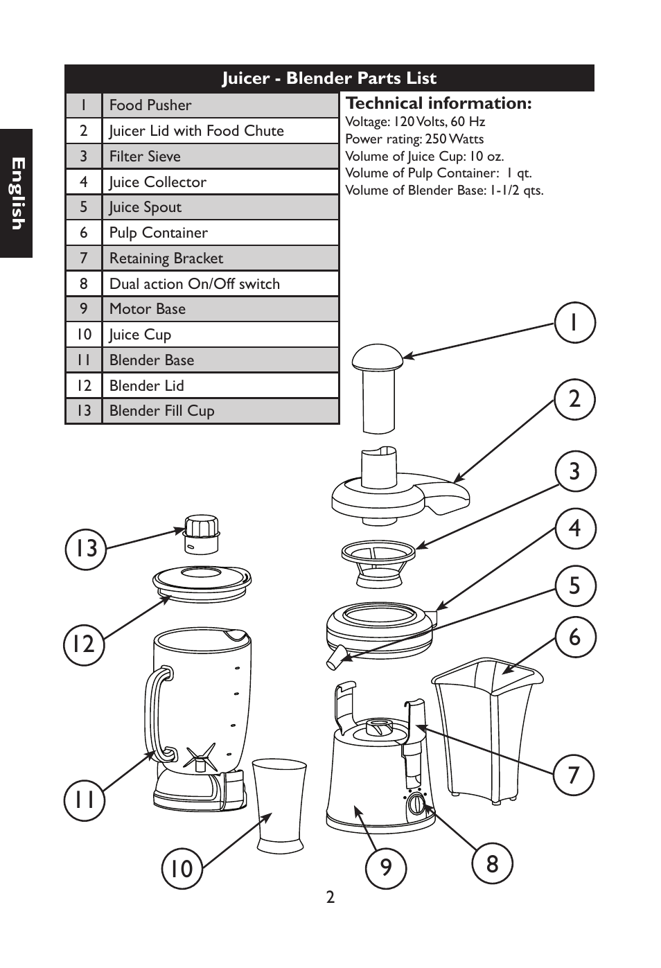 Nesco JB-50 User Manual | Page 5 / 34