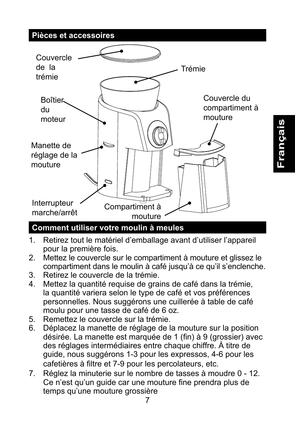 Nesco BG-88PR User Manual | Page 9 / 18