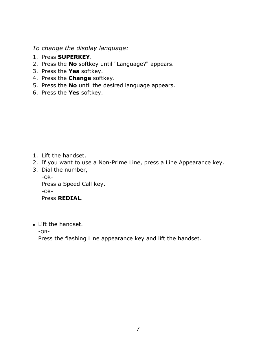 Making and answering calls | Mitel 5220 User Manual | Page 11 / 32