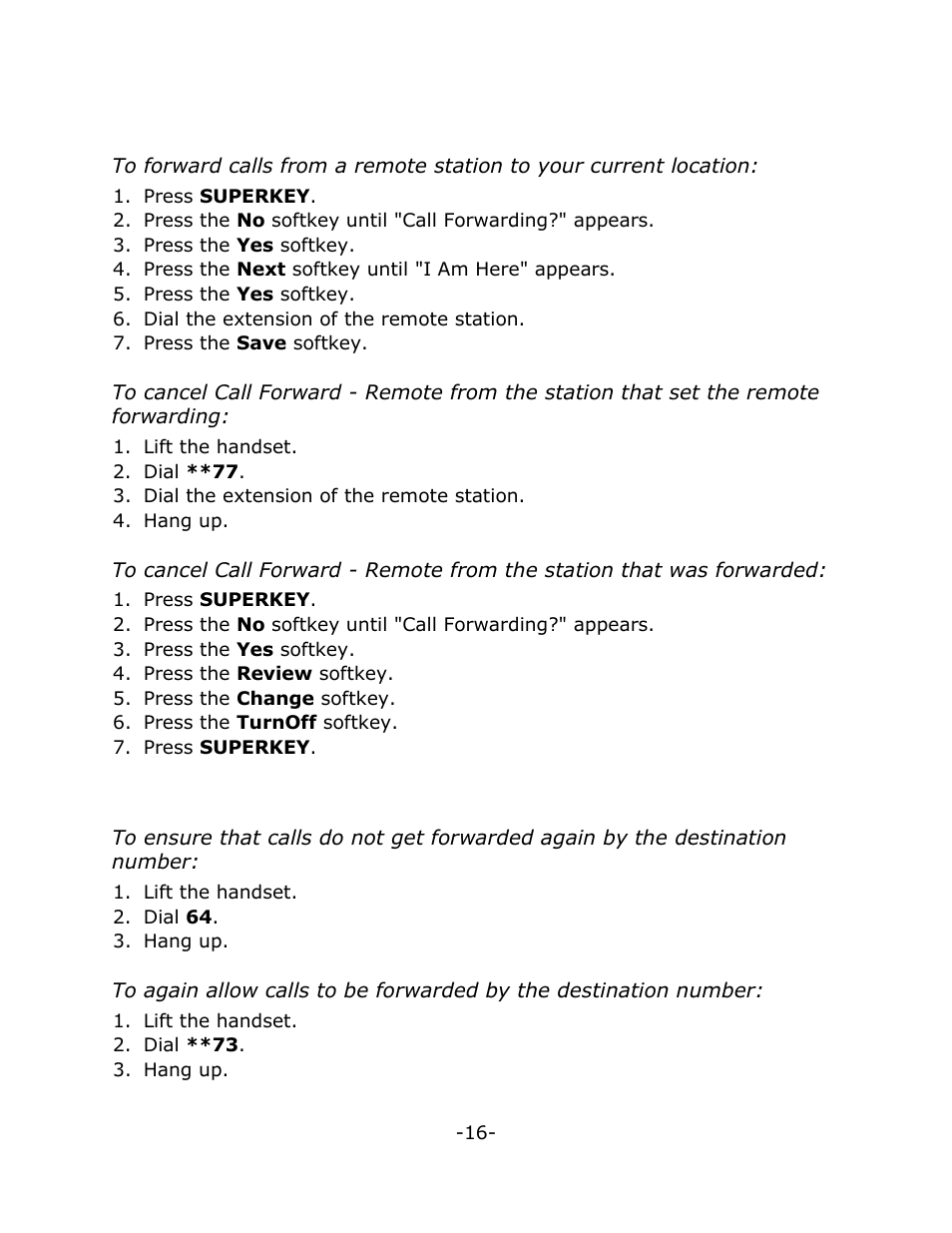 Mitel 5220 User Manual | Page 20 / 32