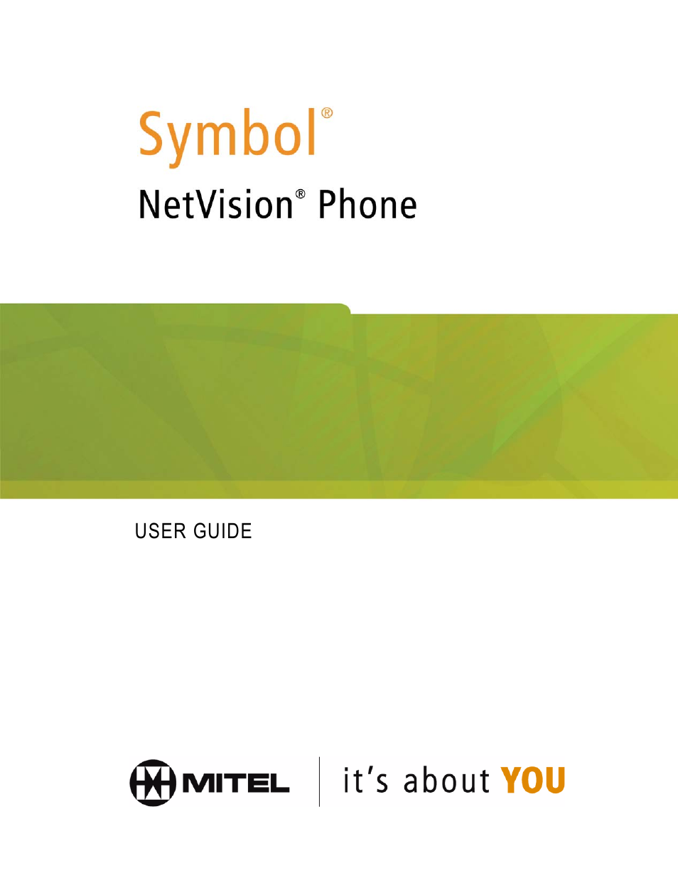 Mitel NETVISION PHONE User Manual | 30 pages