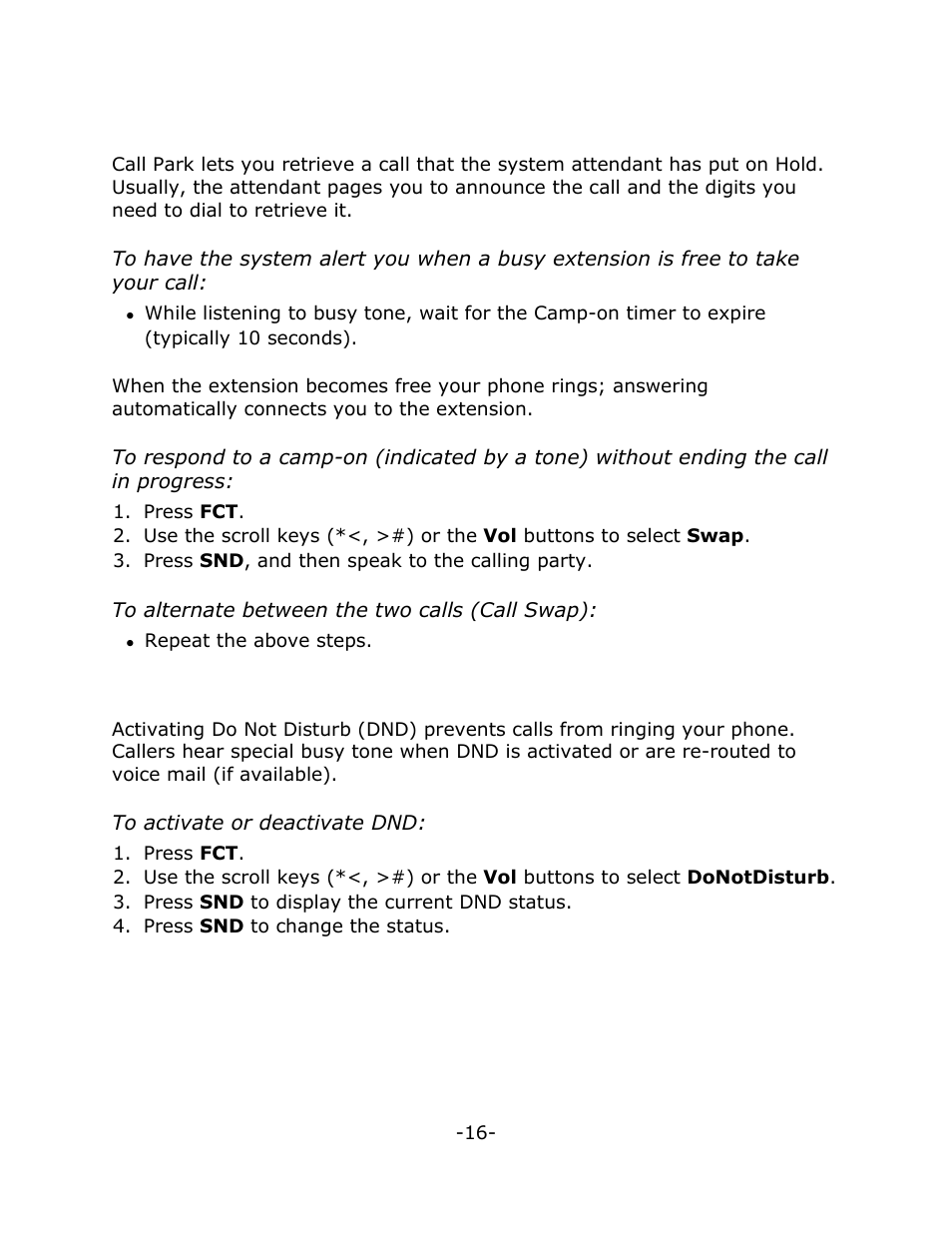 Mitel NETVISION PHONE User Manual | Page 22 / 30