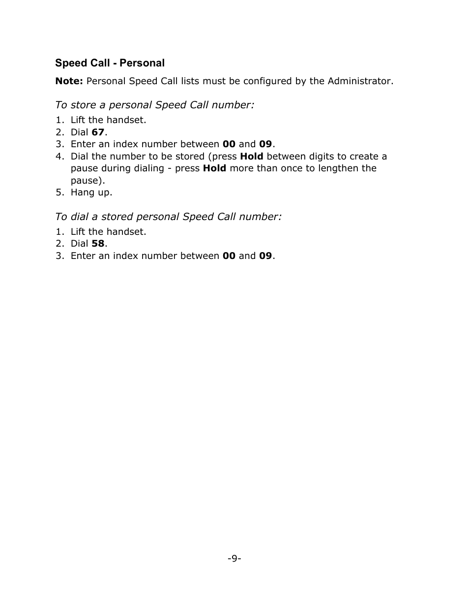 Mitel 7000 User Manual | Page 13 / 30