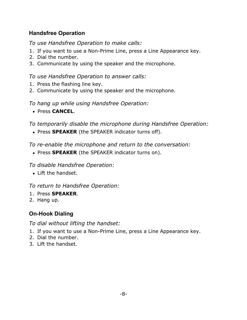 Mitel M7208N User Manual | Page 12 / 25