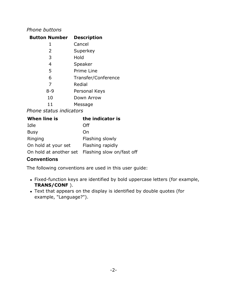 Mitel M7208N User Manual | Page 6 / 25
