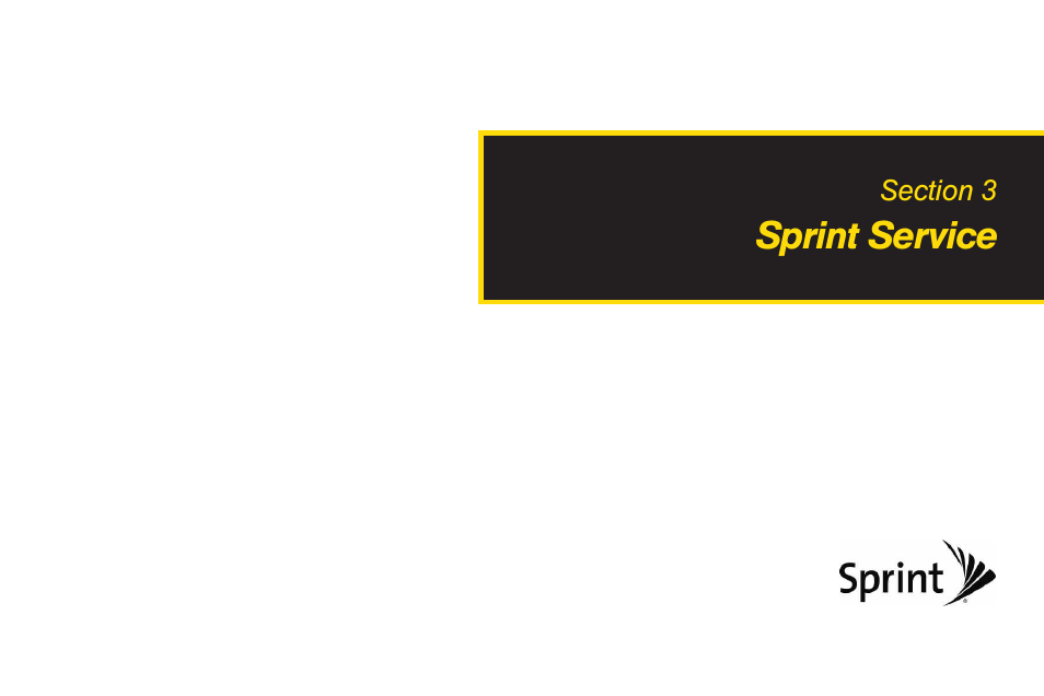 Sprint service | LG RUMOR LG260 User Manual | Page 109 / 160