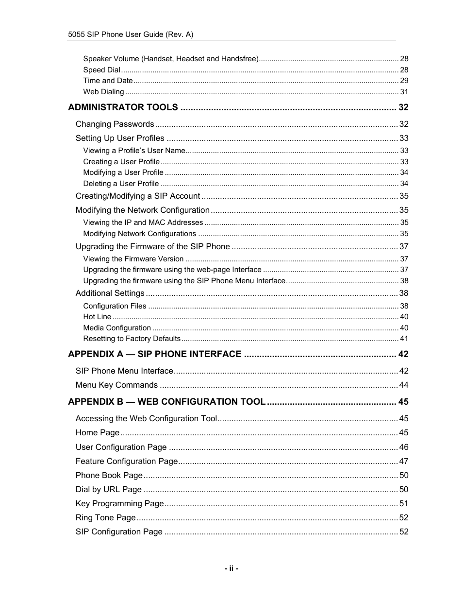 Mitel 5055 User Manual | Page 4 / 97