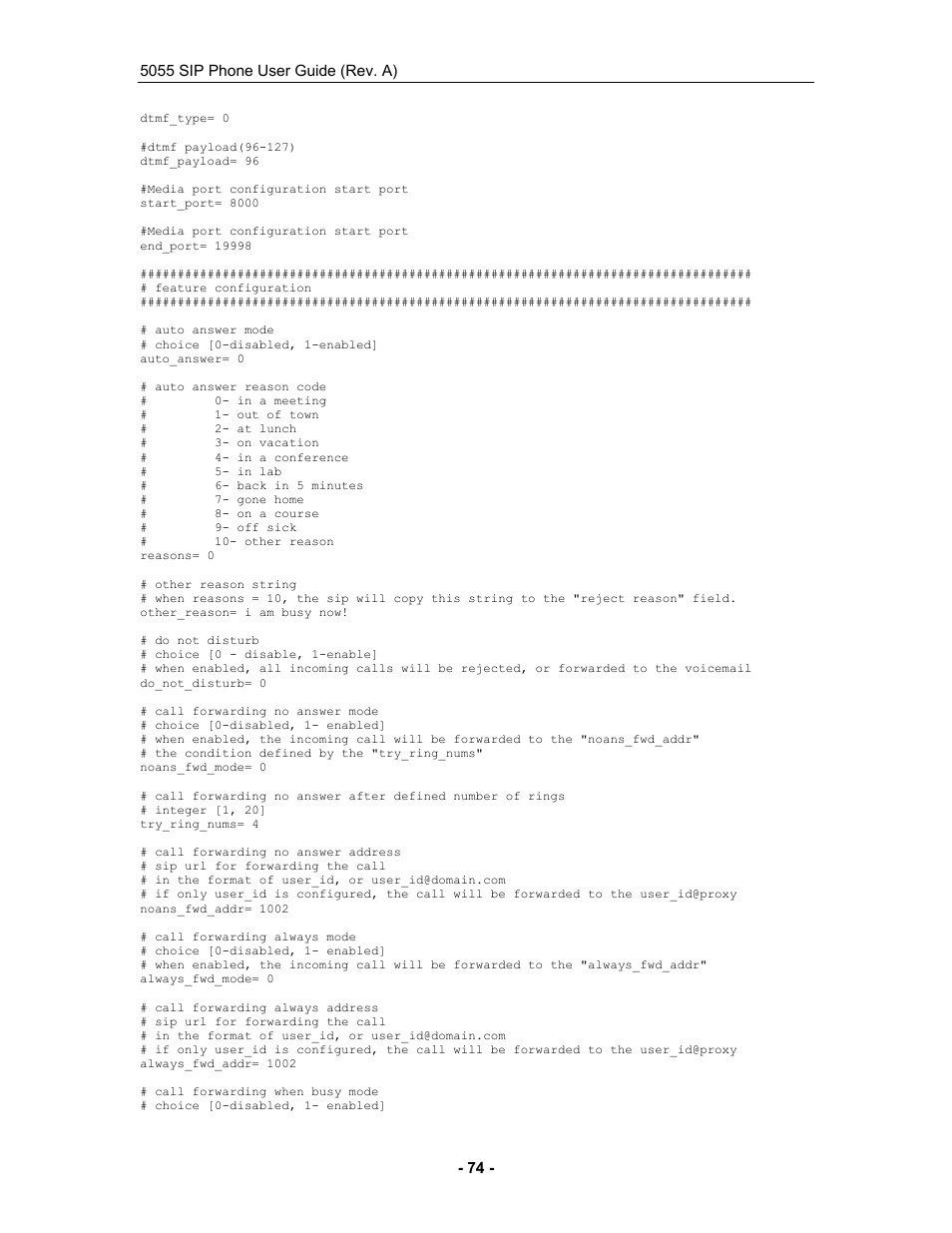 Mitel 5055 User Manual | Page 80 / 97