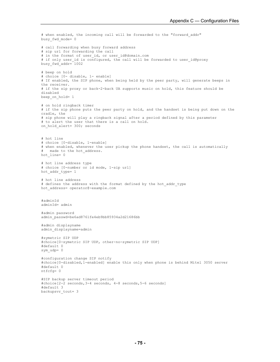 Mitel 5055 User Manual | Page 81 / 97