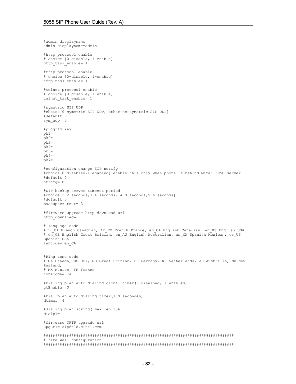 Mitel 5055 User Manual | Page 88 / 97